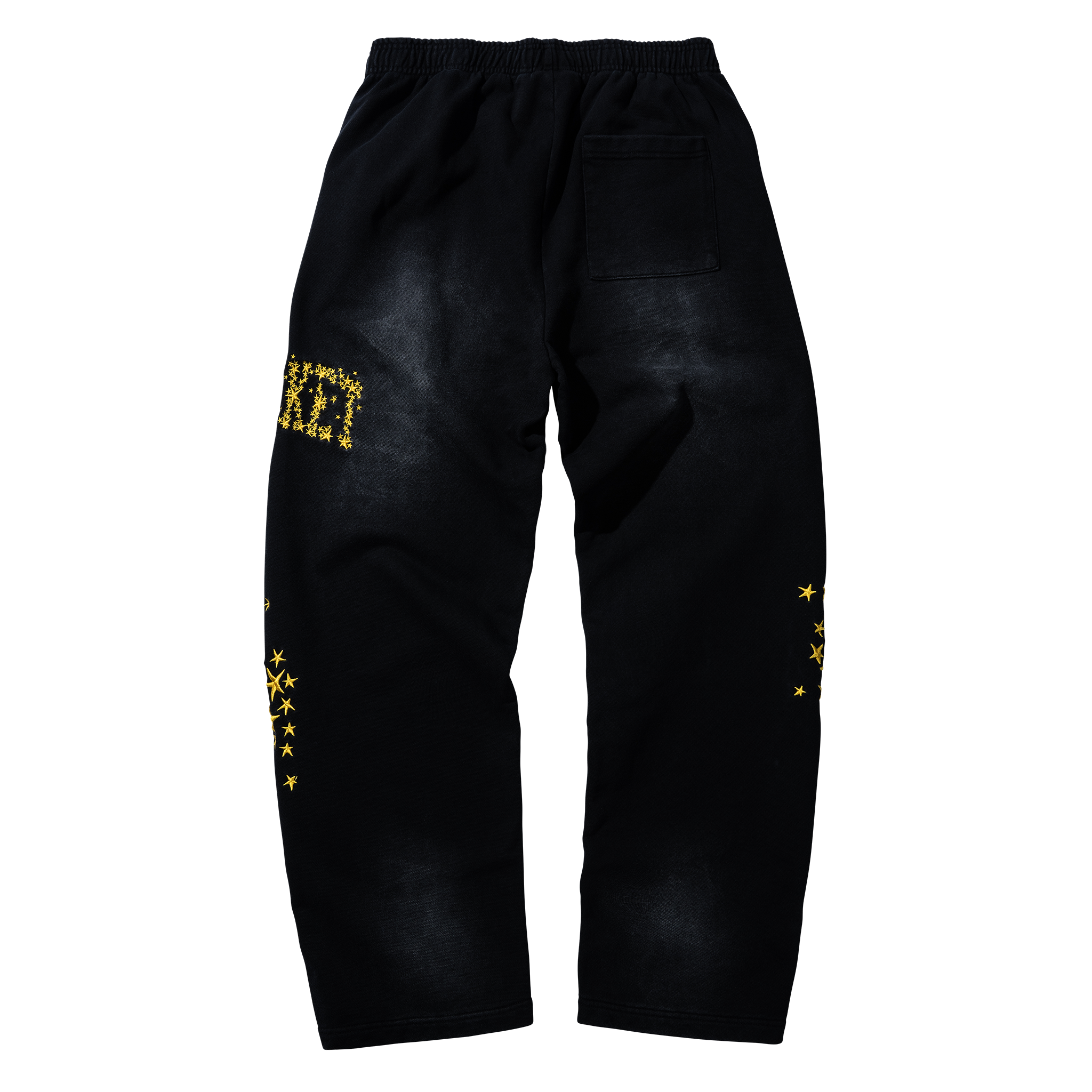 GALAXY ARC OPEN BOTTOM SWEATPANTS