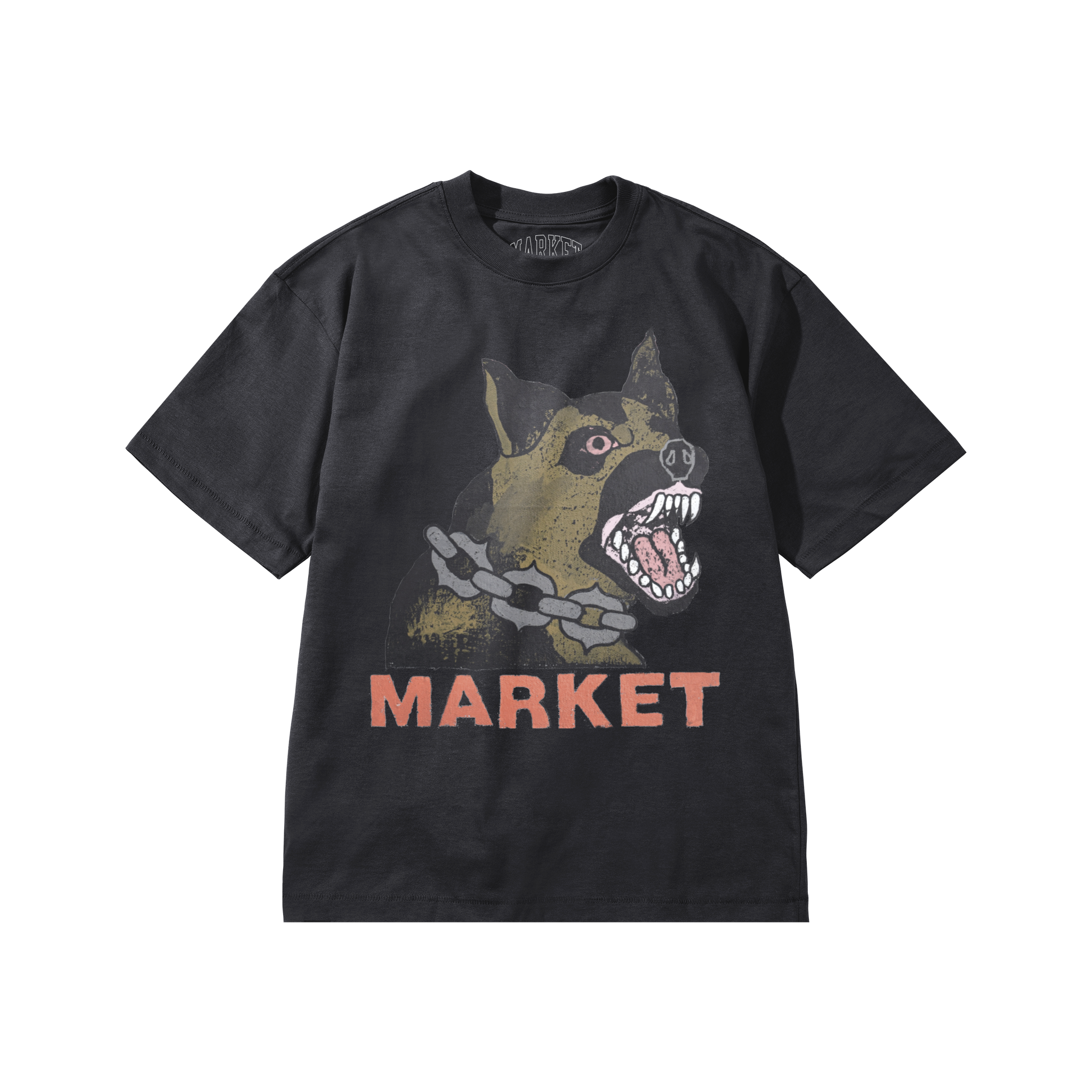 BEWARE COMBAT T-SHIRT - BLACK ENZYME WASH