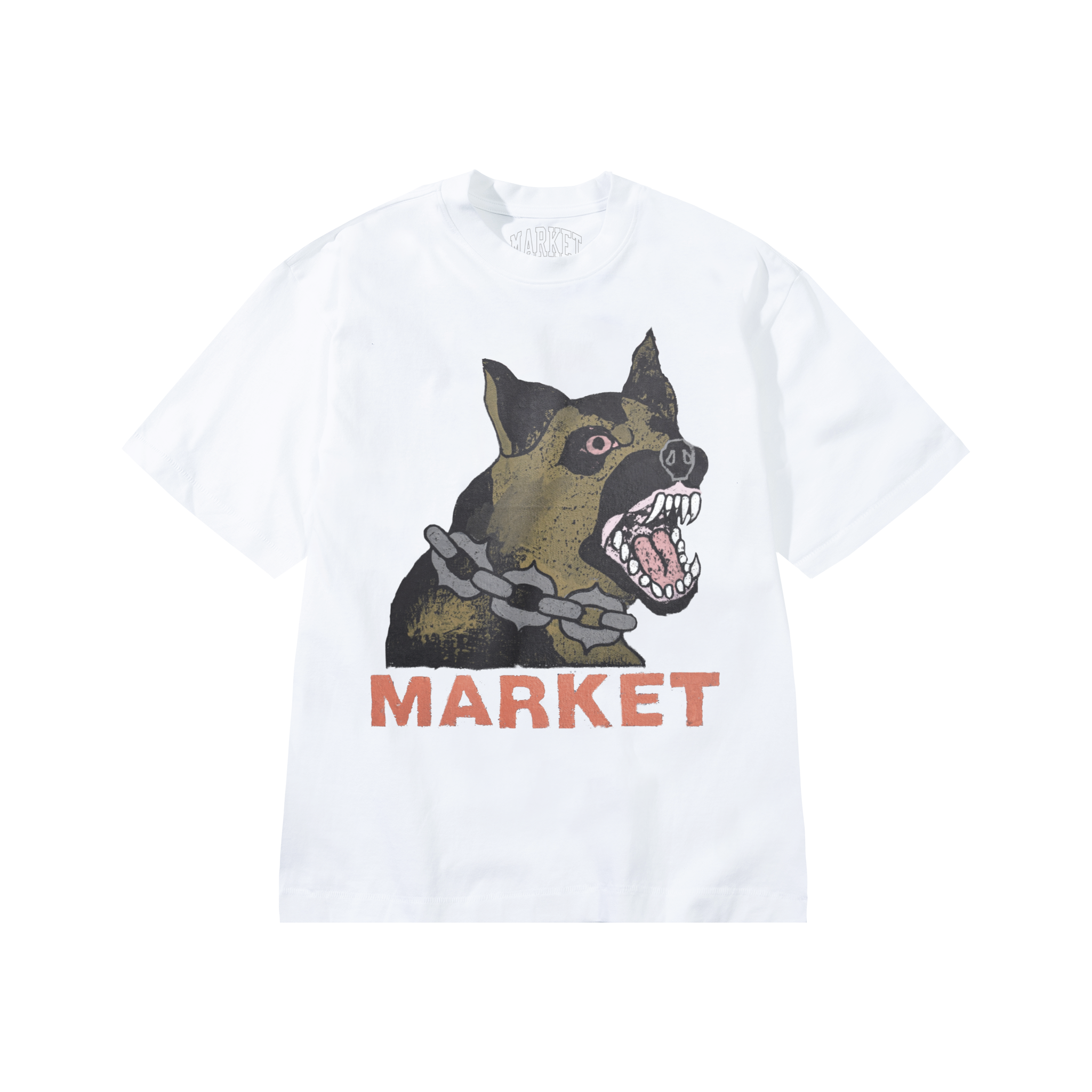 BEWARE COMBAT T-SHIRT - WHITE