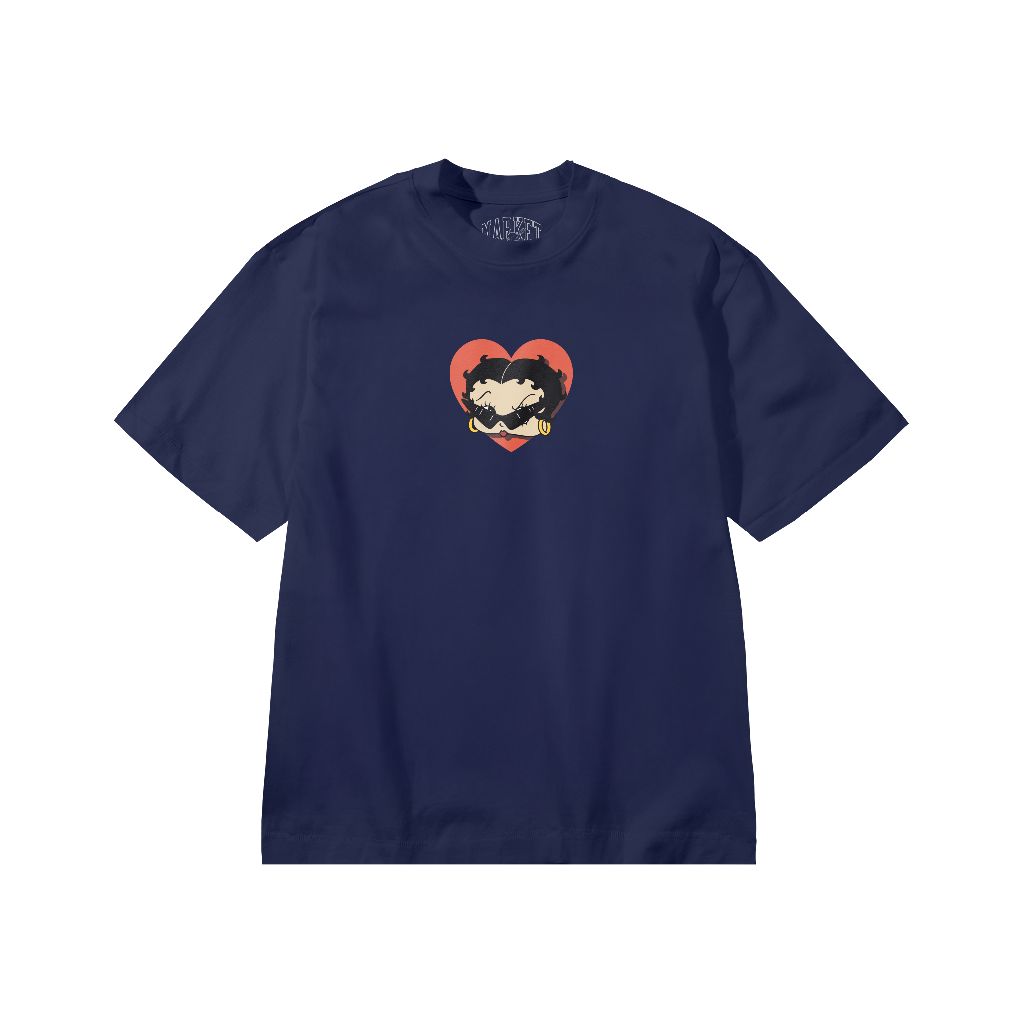 BETTY BOOP SWEETHEART T-SHIRT - NAVY